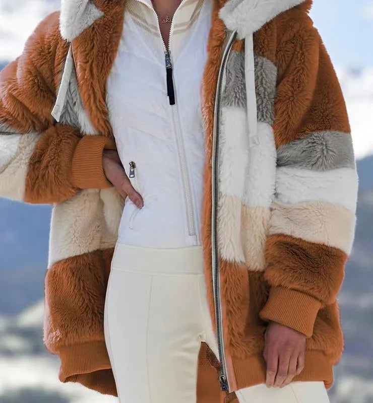 ✨ Women’s Hooded Plush Coats ❄️