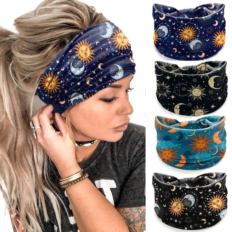 🌙☀️ Celestial Bohemian Hair Bands ☀️🌙