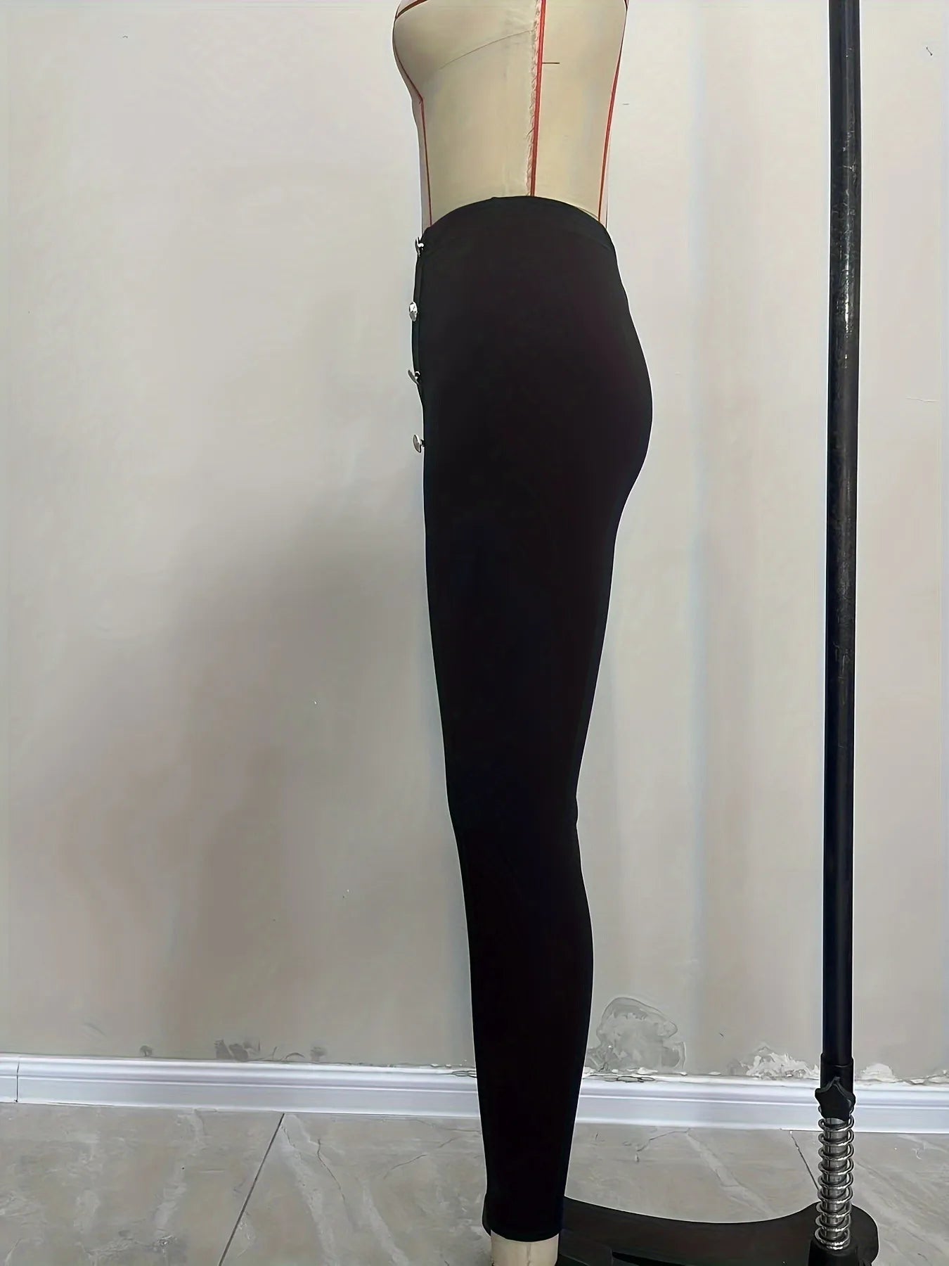 🖤 Black Button Leggings 🖤