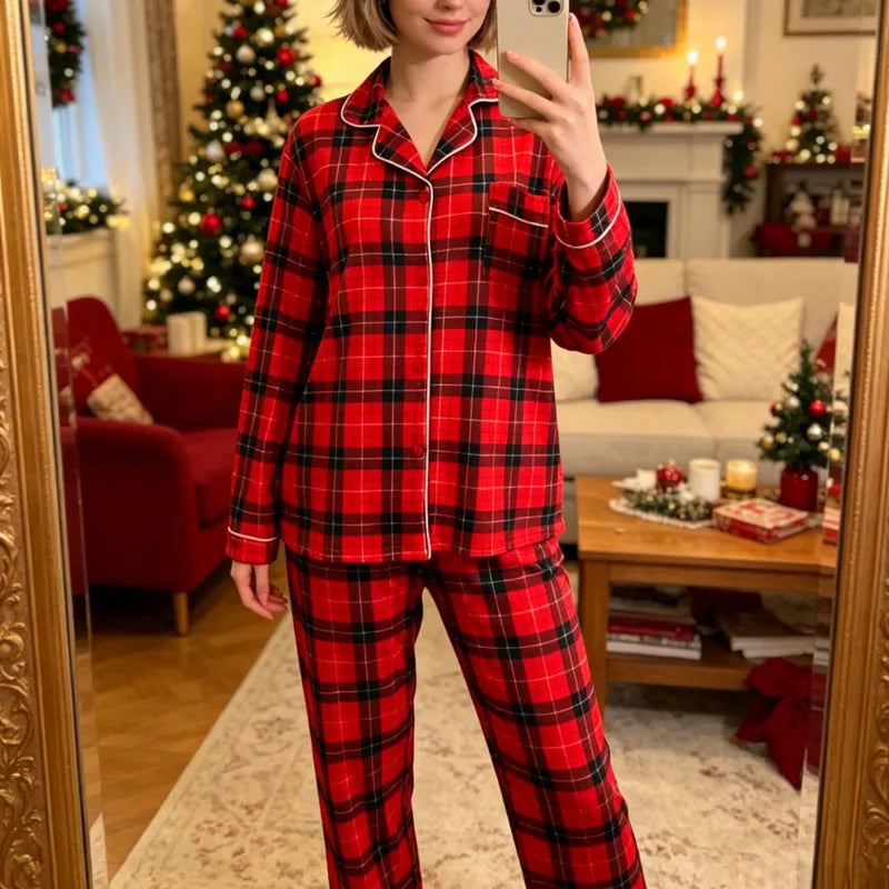 Plaid PJs