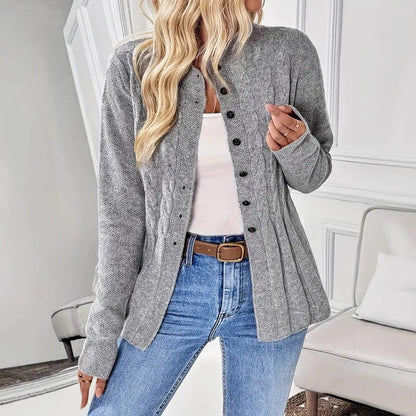 🤍 Casual Long Sleeve Knitted Open Cardigan 🤍
