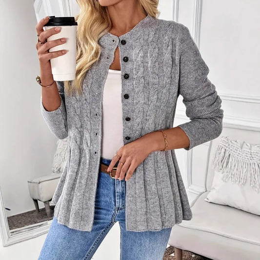🤍 Casual Long Sleeve Knitted Open Cardigan 🤍