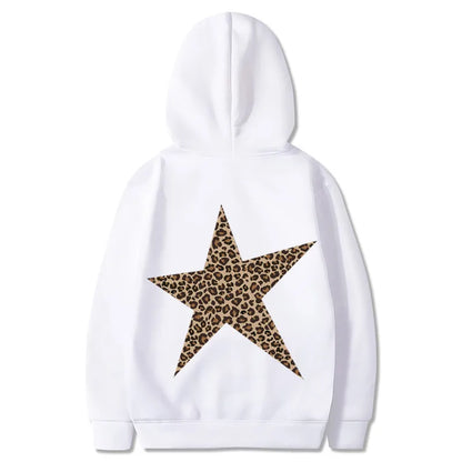 🐆⭐ Leopard Print Star Hoodie ⭐🐆