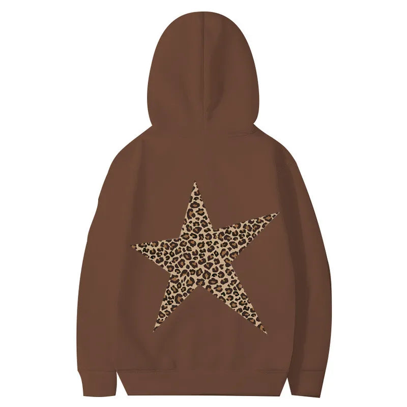 🐆⭐ Leopard Print Star Hoodie ⭐🐆