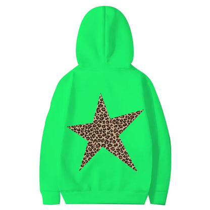🐆⭐ Leopard Print Star Hoodie ⭐🐆