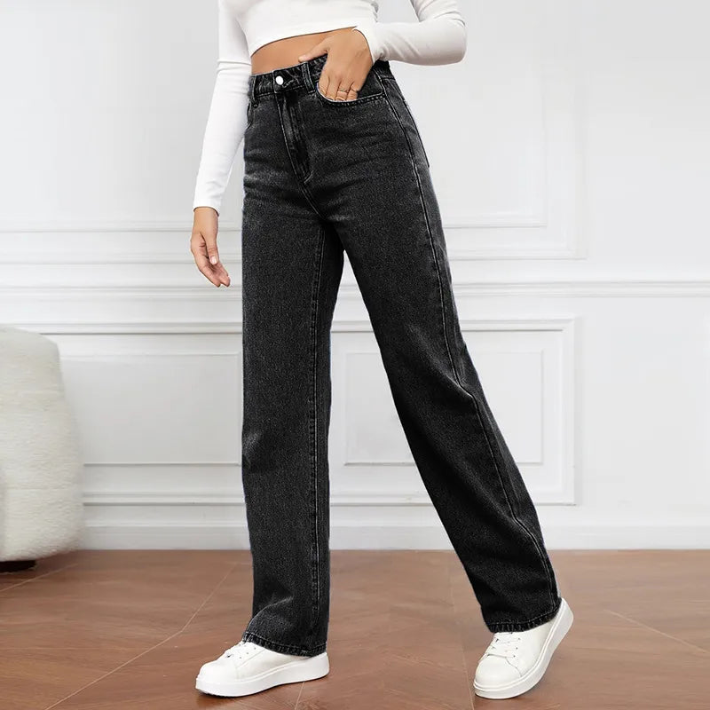 Full Length Washed Jeans