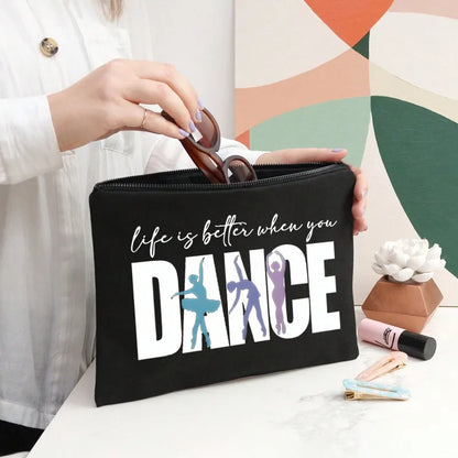 🩰 “Life Is Better When You Dance” Tote Bag Set 🩰