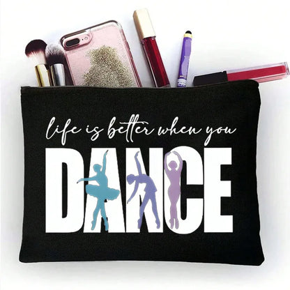 🩰 “Life Is Better When You Dance” Tote Bag Set 🩰