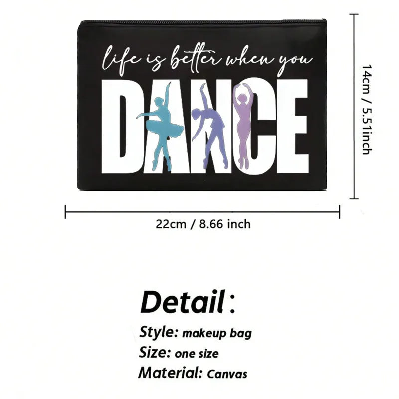 🩰 “Life Is Better When You Dance” Tote Bag Set 🩰