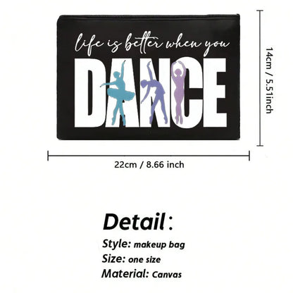 🩰 “Life Is Better When You Dance” Tote Bag Set 🩰