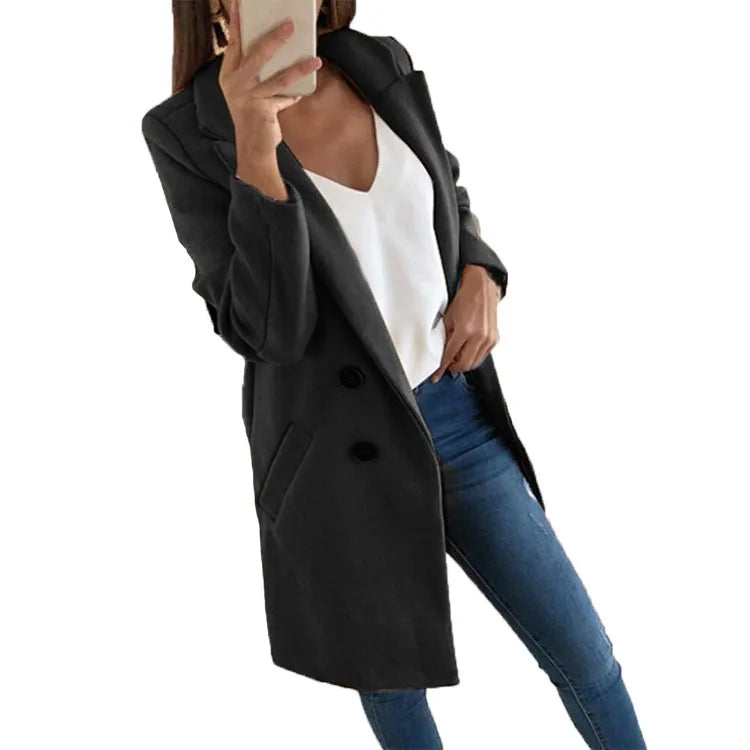 Elegant Streetwear Single Breasted Coats