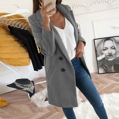 ✨ Elegant Streetwear Single Breasted Coats ✨