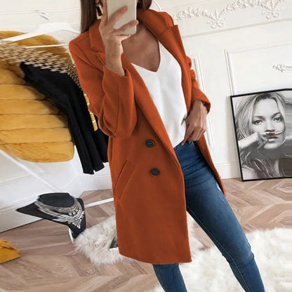 ✨ Elegant Streetwear Single Breasted Coats ✨
