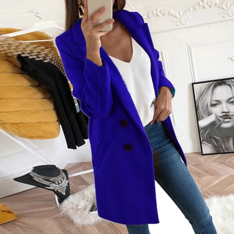 Elegant Streetwear Single Breasted Coats
