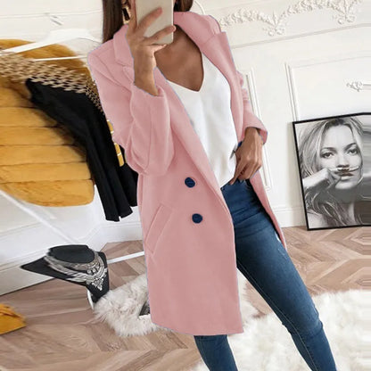 ✨ Elegant Streetwear Single Breasted Coats ✨