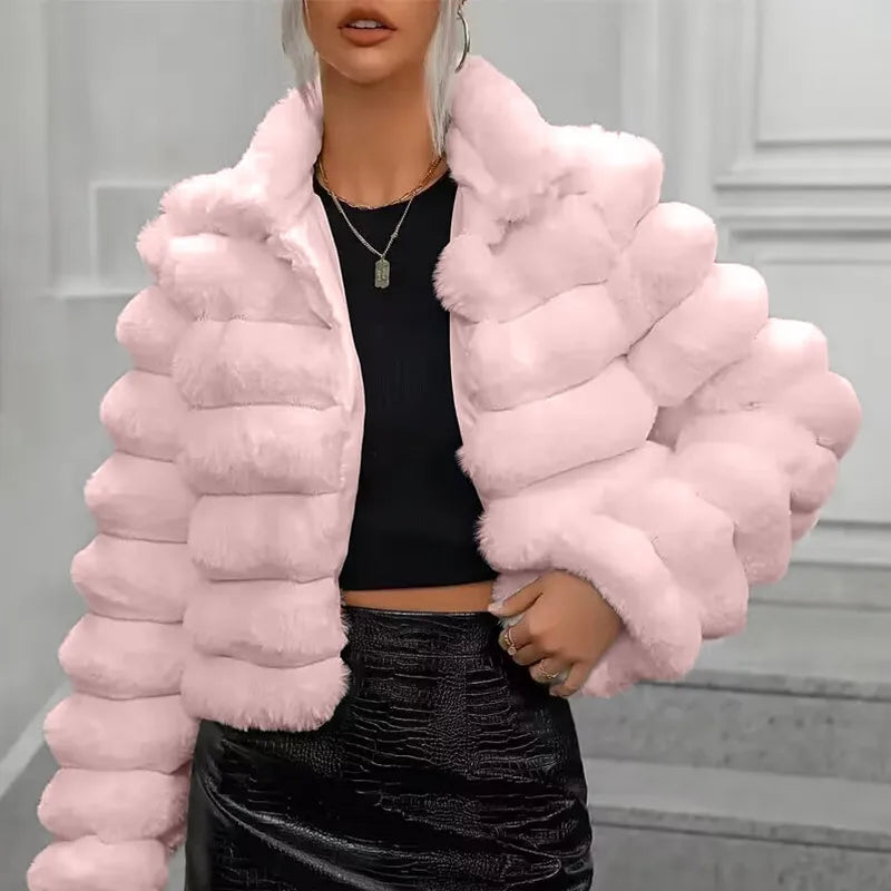❄️💋 Faux Fur Crop Coats 💋❄️