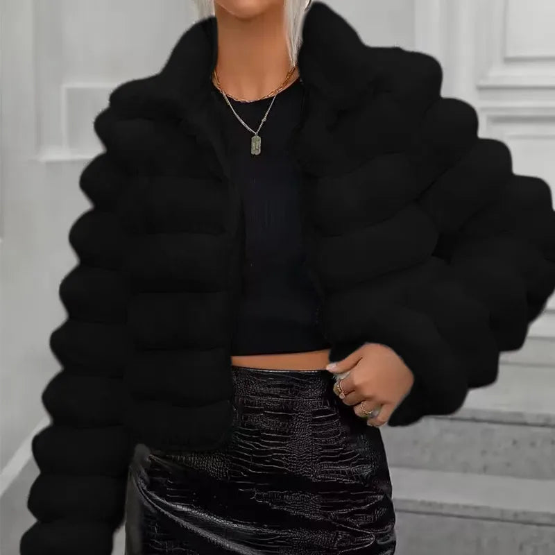 ❄️💋 Faux Fur Crop Coats 💋❄️