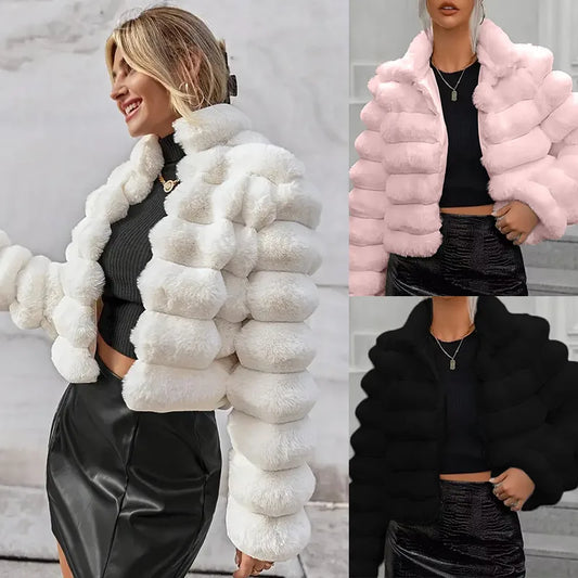 ❄️💋 Faux Fur Crop Coats 💋❄️