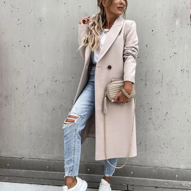 Single Breasted Woolen Coat