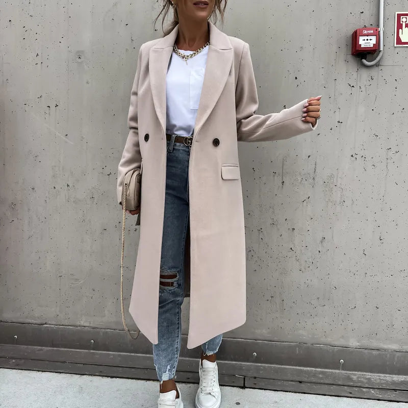 Single Breasted Woolen Coat