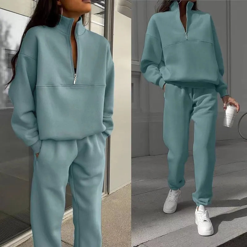 Zipper Casual Tracksuits