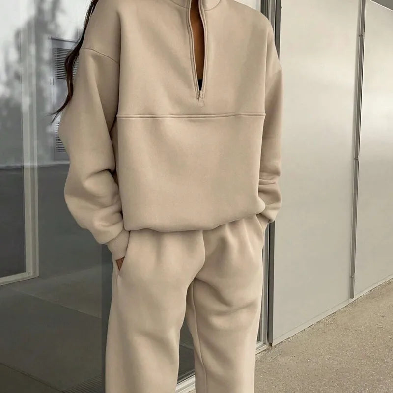 Zipper Casual Tracksuits