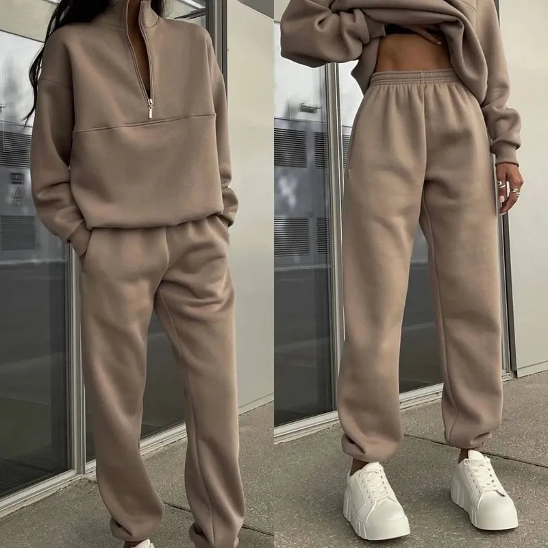 Zipper Casual Tracksuits