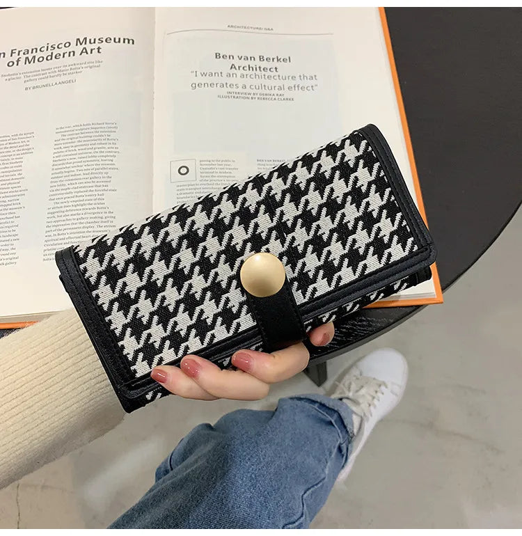 Houndstooth Purses