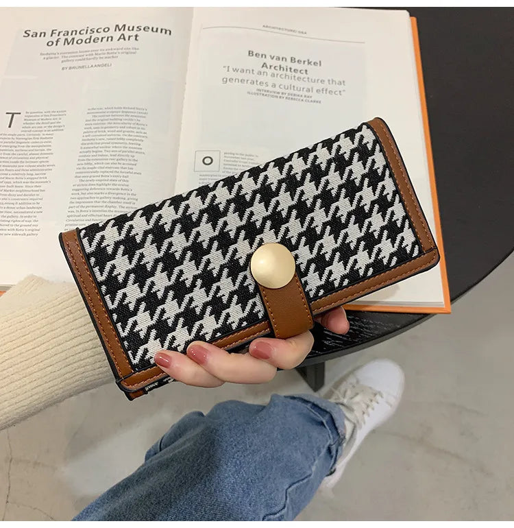 Houndstooth Purses