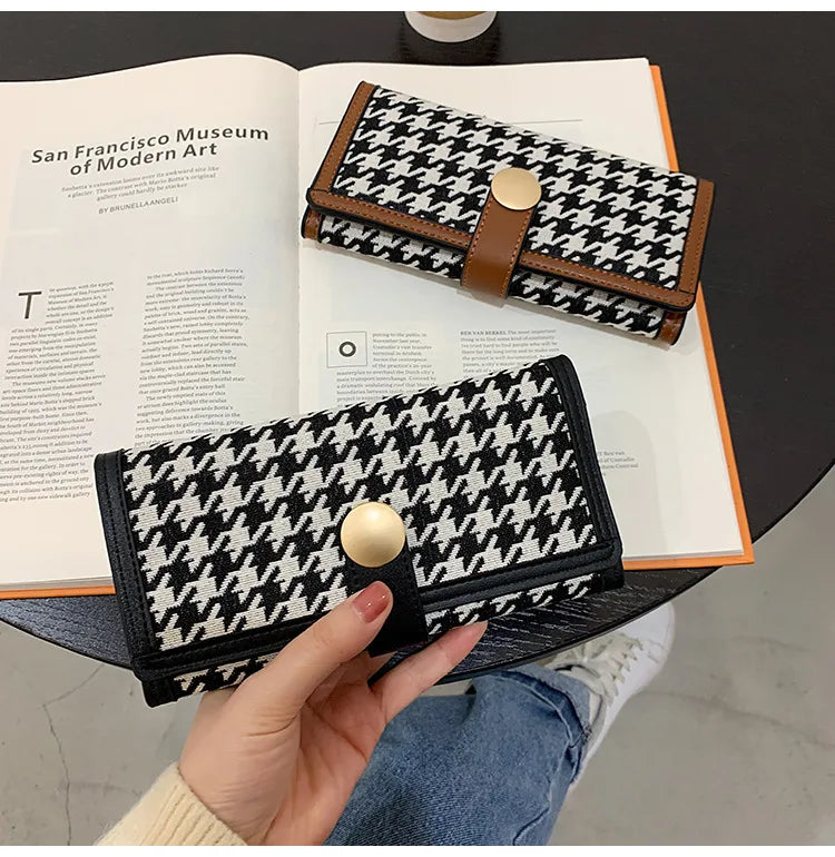 Houndstooth Purses