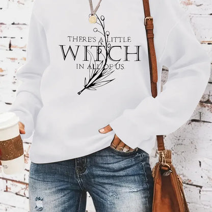 🧹 "There's a Little Witch in Everyone" Jumper (Multiple Colour Options!) 🧹