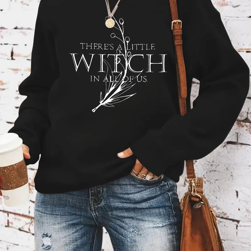 🧹 "There's a Little Witch in Everyone" Jumper (Multiple Colour Options!) 🧹
