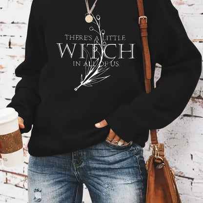 🧹 "There's a Little Witch in Everyone" Jumper (Multiple Colour Options!) 🧹