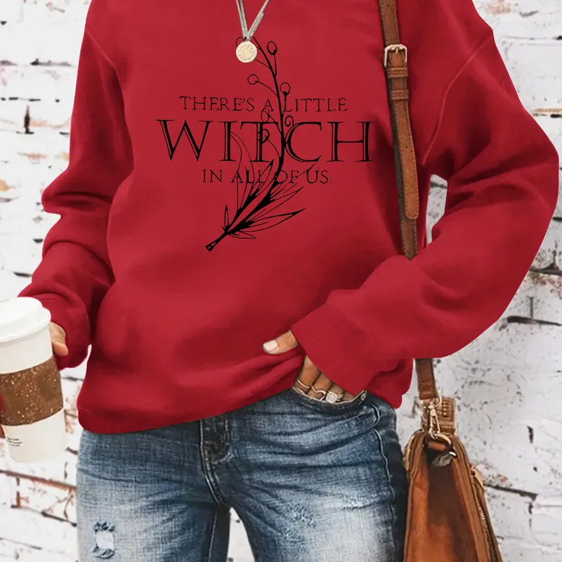 🧹 "There's a Little Witch in Everyone" Jumper (Multiple Colour Options!) 🧹