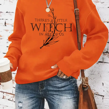 🧹 "There's a Little Witch in Everyone" Jumper (Multiple Colour Options!) 🧹