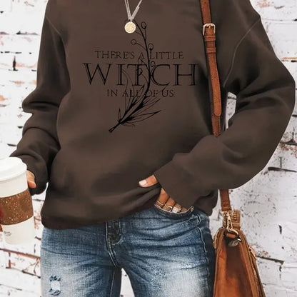🧹 "There's a Little Witch in Everyone" Jumper (Multiple Colour Options!) 🧹