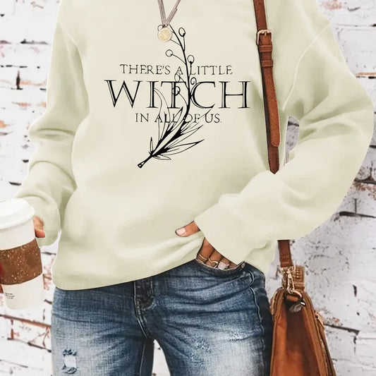 🧹 "There's a Little Witch in All of Us" Jumper (Multiple Colour Options!) 🧹