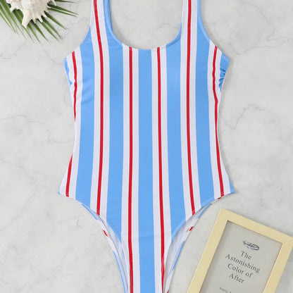🌊❤️ Stripy Swimming Costume ❤️🌊