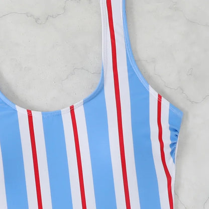 🌊❤️ Stripy Swimming Costume ❤️🌊