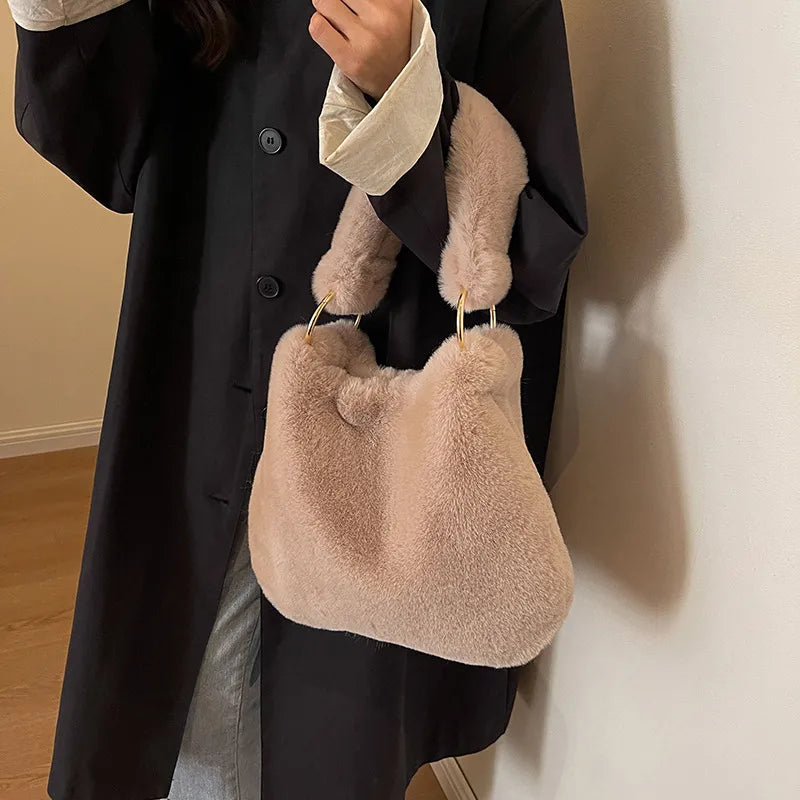 ✨ Fluffy Handbags (Multiple Colour Options!) ✨