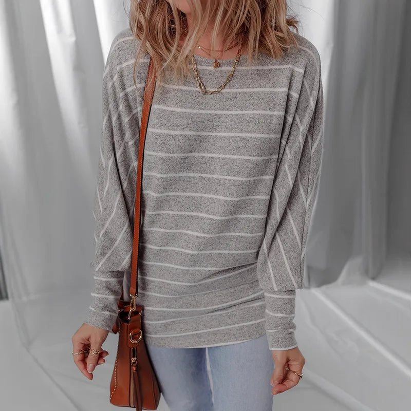 🤍 Round Neck Knitted Sweater 🤍