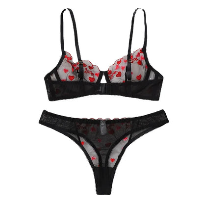 ❤️ Sexy Letter Heart Lingerie Set ❤️