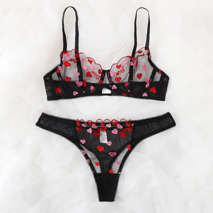 ❤️ Sexy Letter Heart Lingerie Set ❤️
