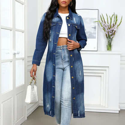 Long Denim Jacket
