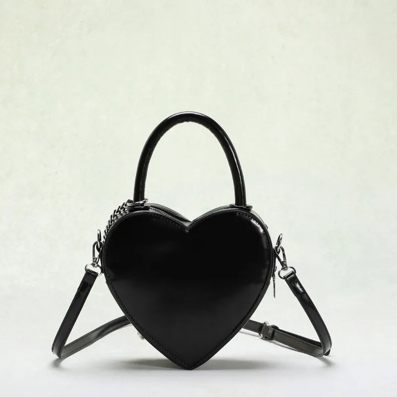 ♥️♠️ PU Leather Heart-Shaped Bag ♠️♥️