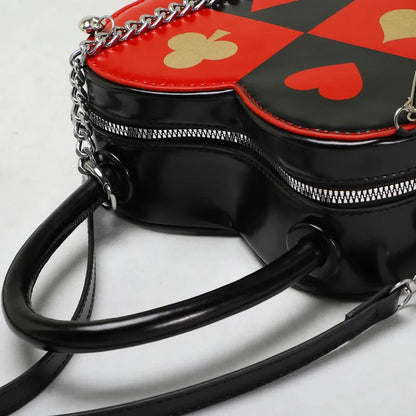 ♥️♠️ PU Leather Heart-Shaped Bag ♠️♥️