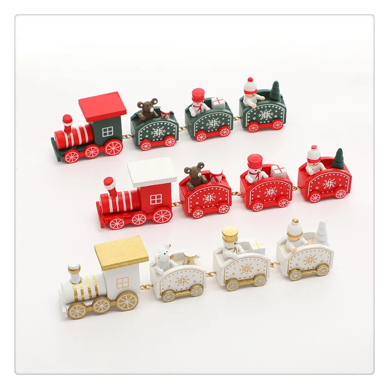 🎄🚂 Mini Wooden Trains 🚂🎄