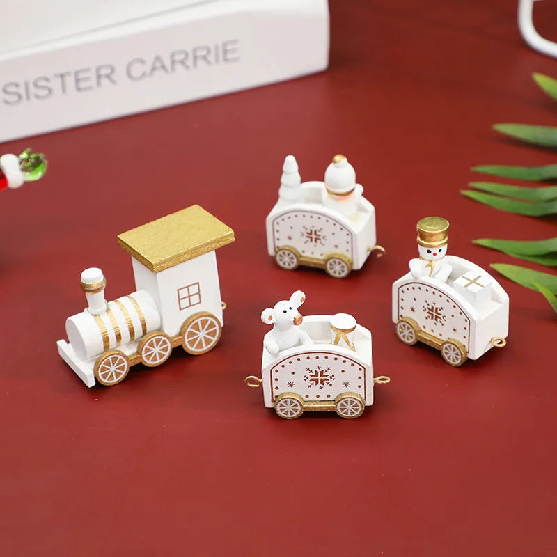 🎄🚂 Mini Wooden Trains 🚂🎄
