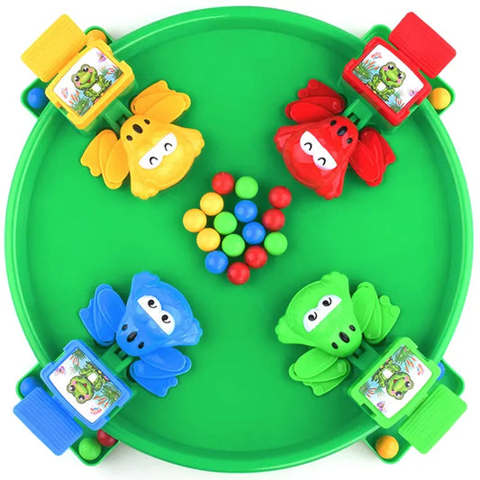 Hungry Frogs Board Game – Fast-Paced 4 Player Fun for Kids 3+