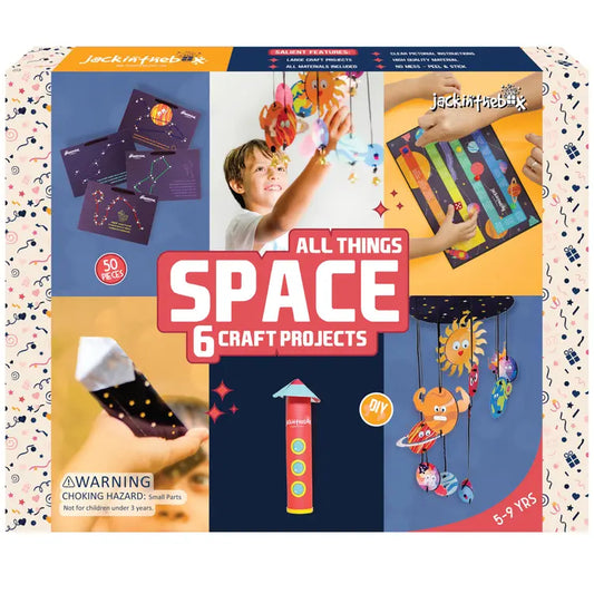 6 in 1 Kids Space Science Craft Kit